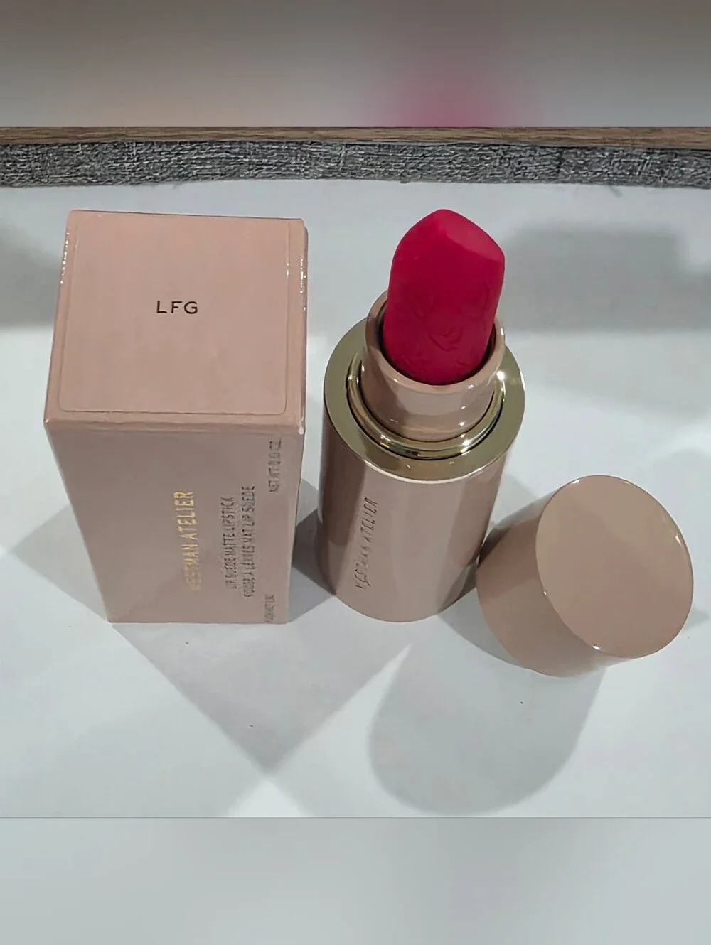Westman Atelier Lip Suede Matte Lipstick LFG/Orchid Fuchsia. BNIB